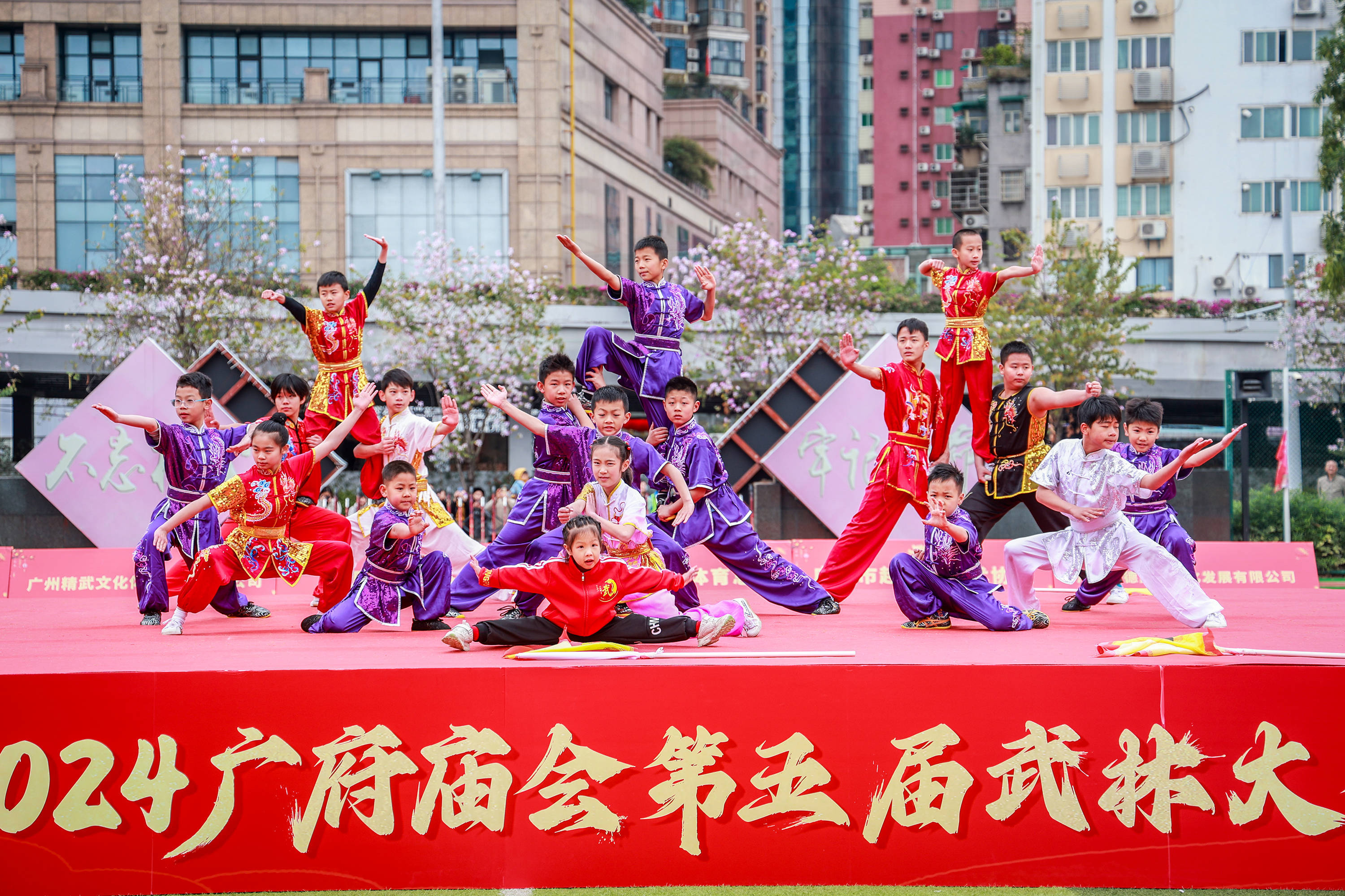 传统武术表演会，文化韵味在运动中绽放